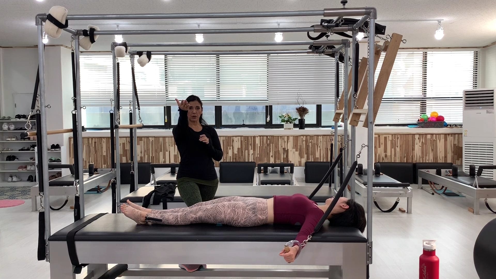 Reformer on the Cadillac Authentic Pilates Center