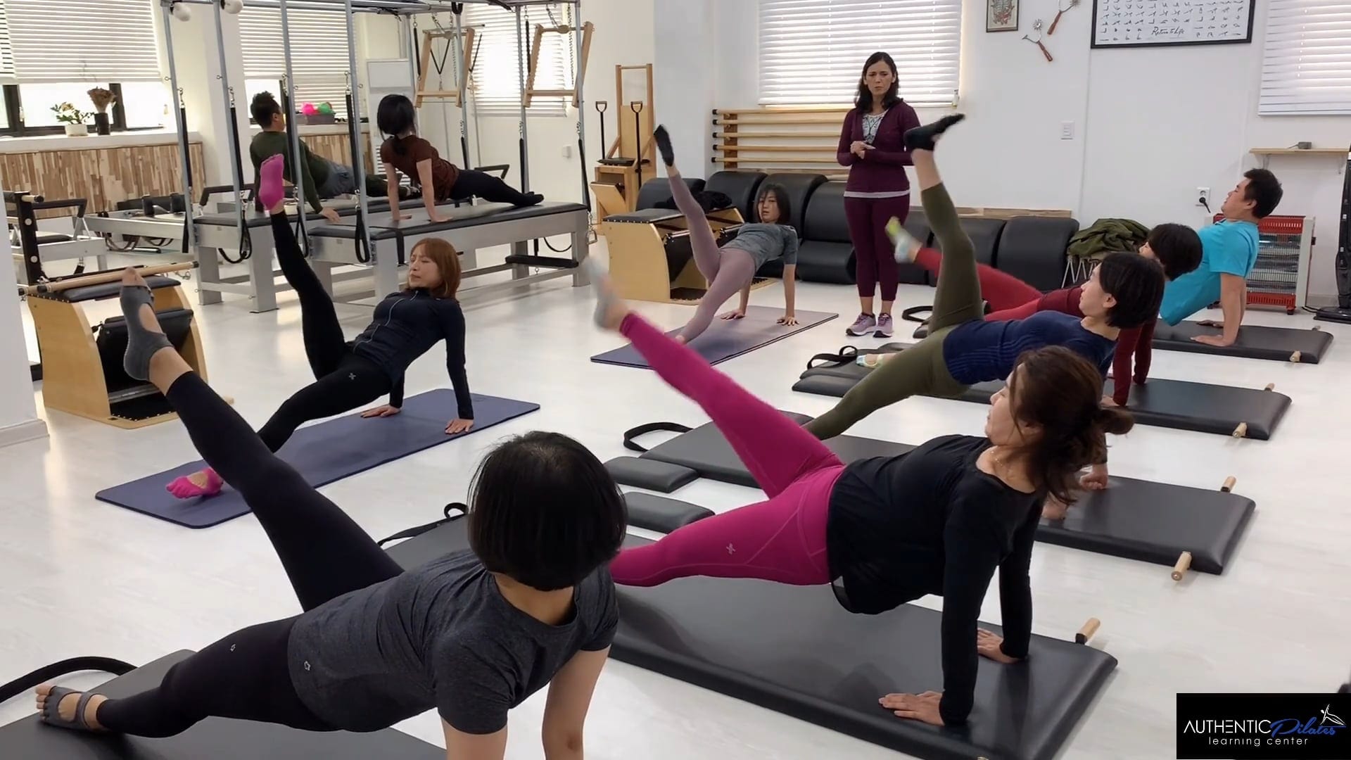 Advanced Mat Class South Korea Authentic Pilates Center