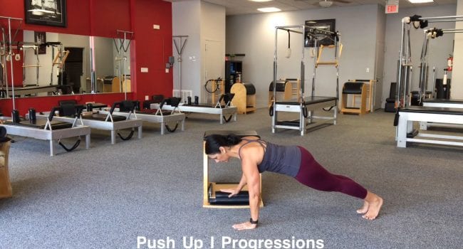 Push Up I Progressions 