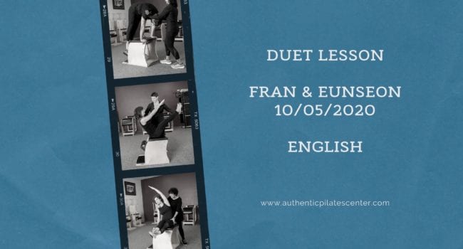 APLC Duet lesson with apprentices Fran & Eunseon 10/5 
