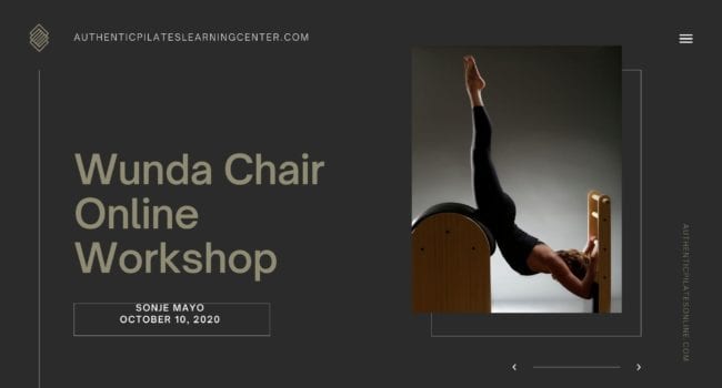 Wunda Chair online workshop – 10-10-2020 