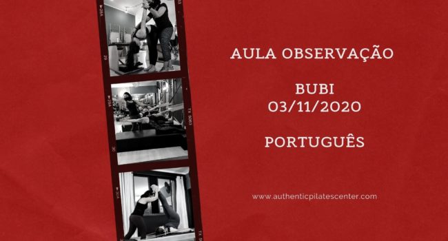 APLC Observação – Aula Bubi 