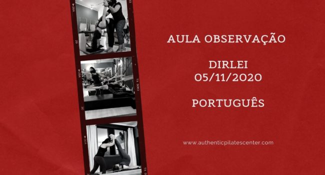 APLC Observação – Aula Dirlei Nov/2020 