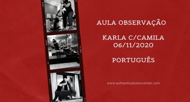 APLC Observação –  Aula KarlaC/Camila – Nov/2020 