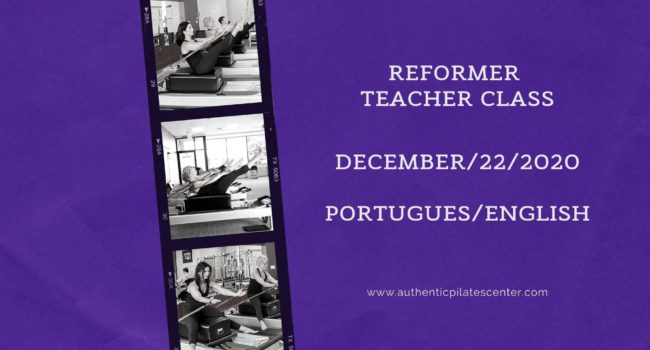 Teacher Online Reformer Class 12/22 