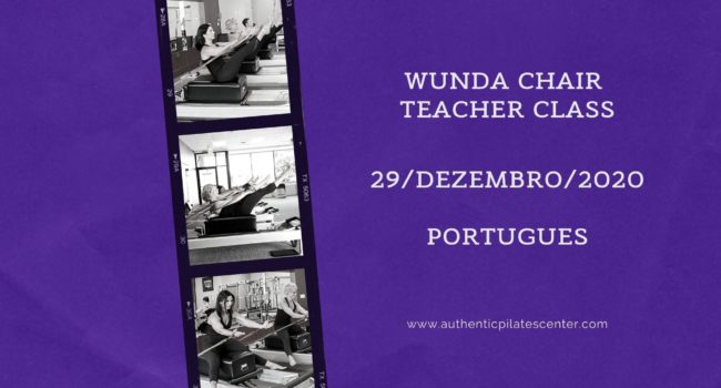 Teacher Online Wunda Chair Class 12/29 