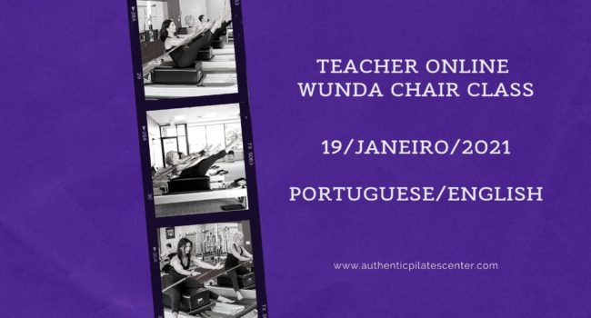 Teacher Online Wunda Chair Class 1/19 