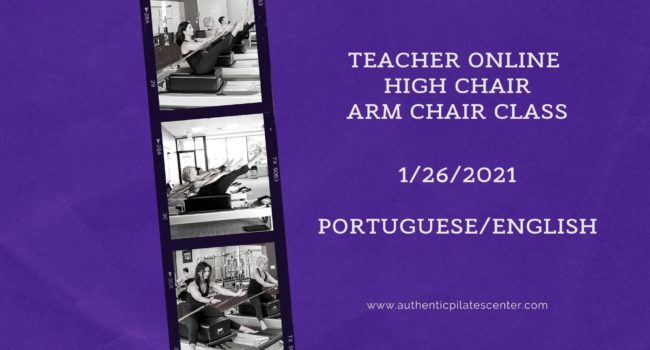 Teacher Online High/Arm Chair Class 1/26/21 