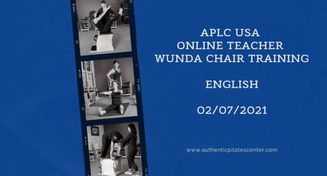 APLC USA Online Wunda Chair Training 2/7/21 