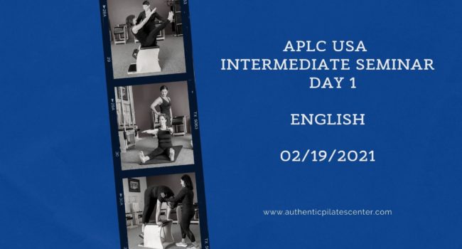 APLC USA Intermediate Seminar Day 1 2/19/21 