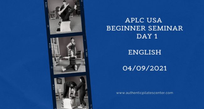 APLC USA Beginner Seminar Day 1 – 4/9/21 