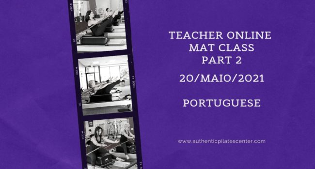 Teacher Online Mat Class2 – 5/20/21 