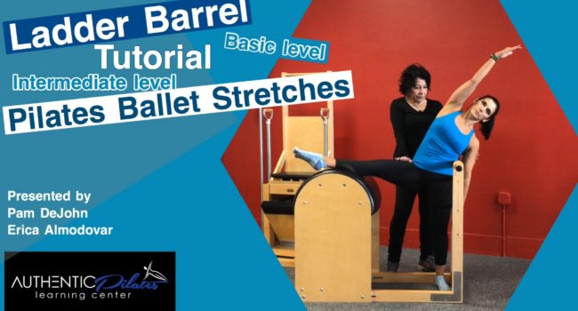 Ladder Barrel Ballet Stretches Tutorial 