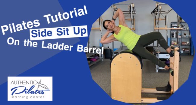 Ladder Barrel Side Sit Up Tutorial 