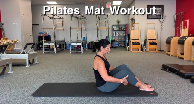 Pilates Mat Workout under 20 minutes 