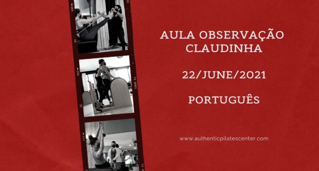 APLC Brasil Observação Claudinha – 22/06/21 