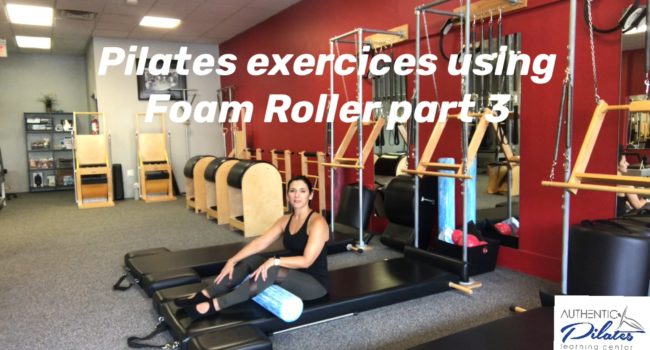 Pre-Pilates workout using the Foam Roller 