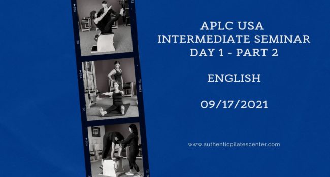 APLC USA Intermediate Seminar – Day 1 Part 2 