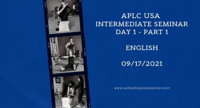 APLC USA Intermediate Seminar – Day 1 part 1 