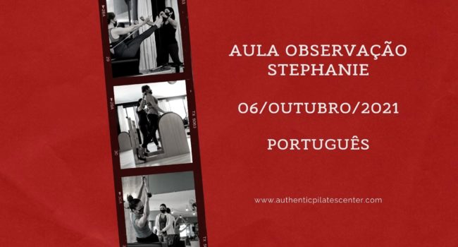 Aula Observação – Stephanie – 10/06 