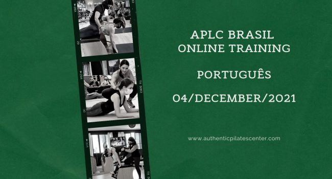 APLC Brasil Online Training 12/4 