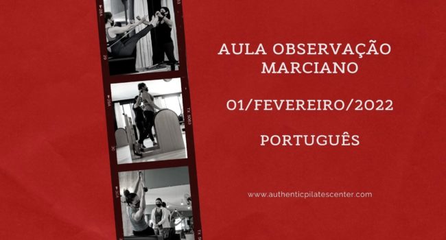 Aula Observação – Marciano 2/1/22 