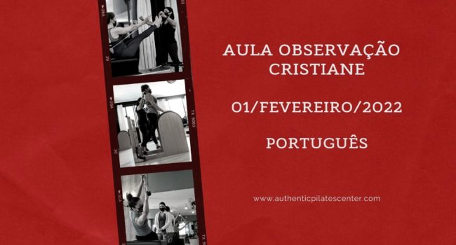 Aula Observação – Cristiane 2/1/22 