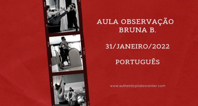 Aula Observação – Bruna B. 1/31/22 