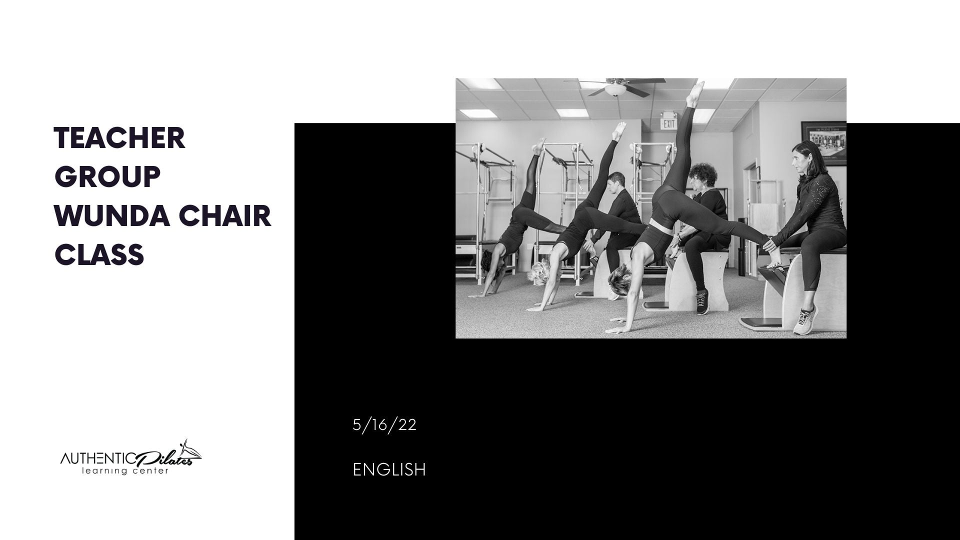 Teacher Group Wunda Chair Class – 5/16/22