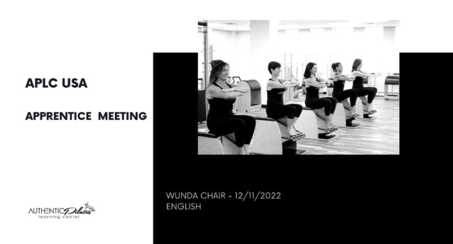 APLC USA Apprentice Meeting – Wunda Chair 12/11/22 