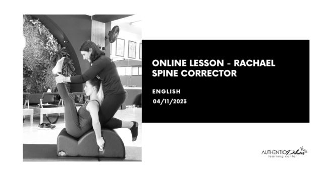 Online Spine Corrector – Rachael – 4/11/23 