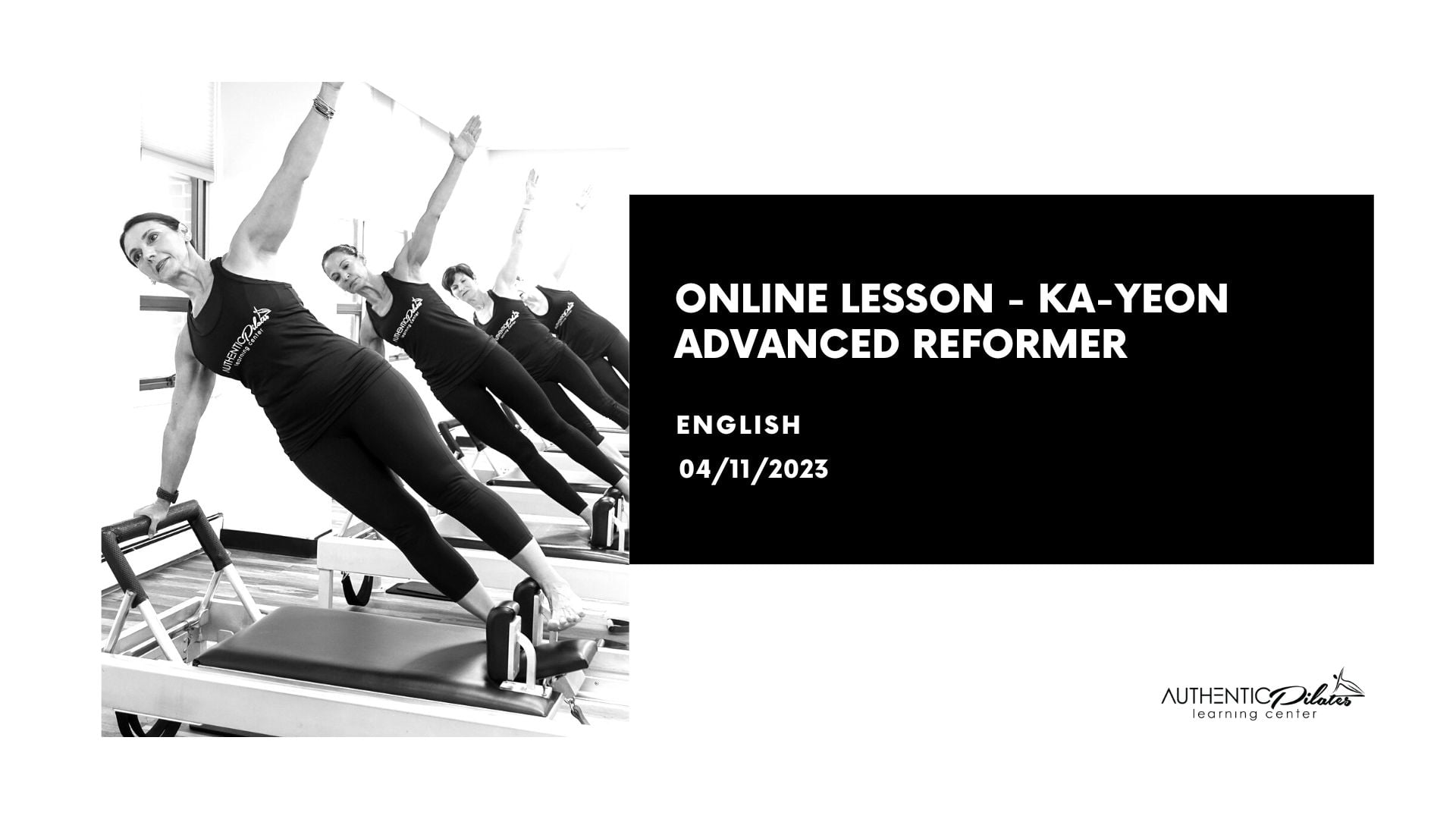 Online Lesson Advanced Reformer – Ka-Yeon – 4/11/23