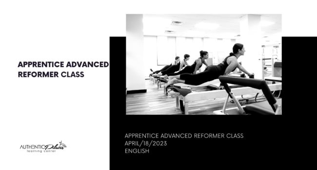 Apprentice Advanced Reformer Class 4/18/23 