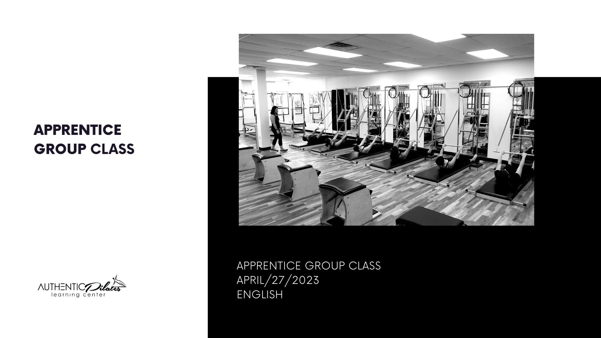 Apprentice Group Spine Corrector Class – 4/27/23