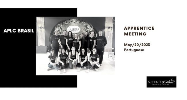 APLC Brasil Online Apprentice Meeting – 5/20/23 