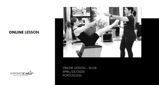 Online lesson – Wunda Chair – Silvia – 4/25/23 