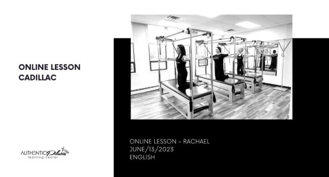 Online Lesson – Rachael – Cadillac – 6/13/23 