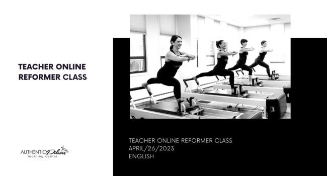 Teacher Online Reformer Class – 4/26/23 