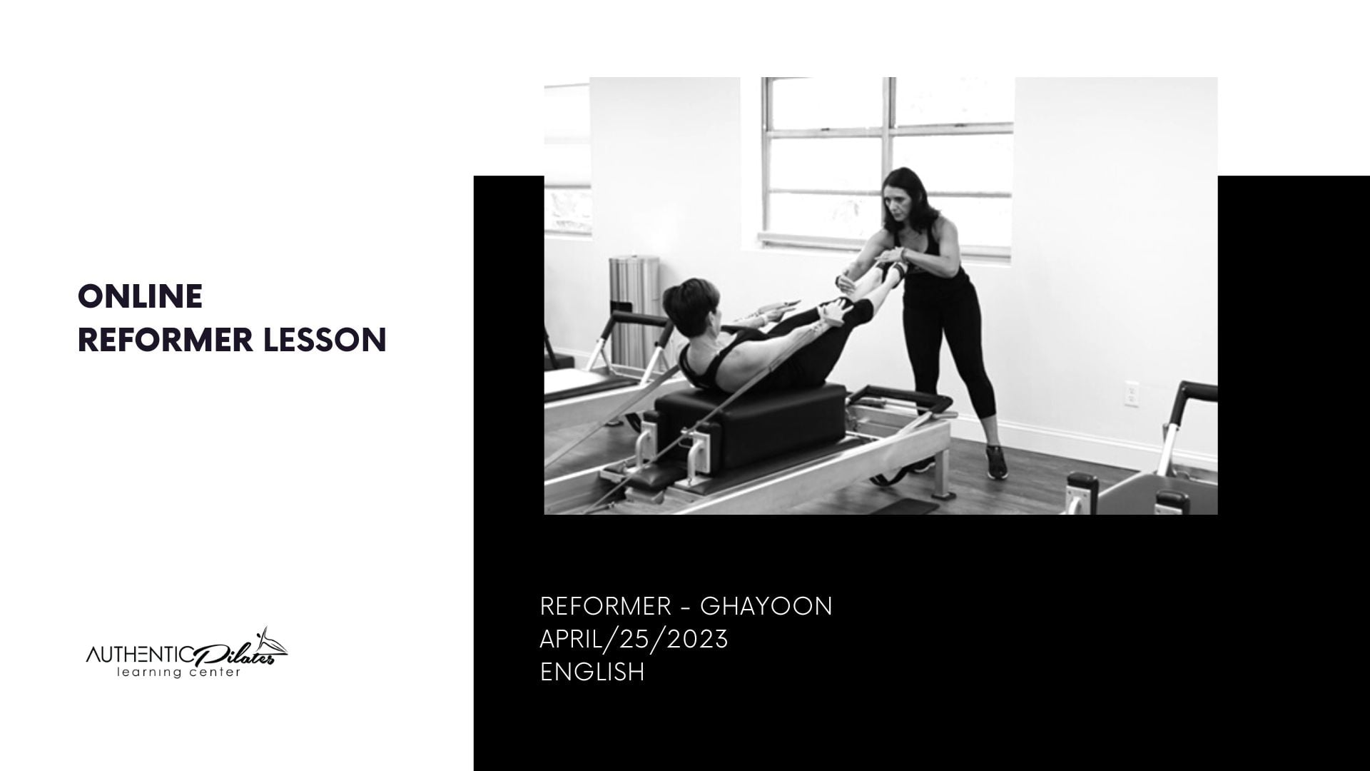 Online Lesson with Ghayoon – 4/25/23