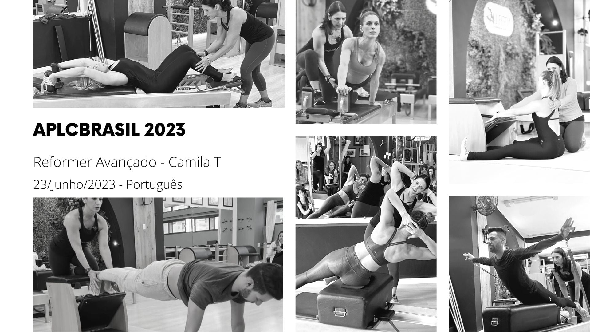 Aula Reformer Avançado – Camila T – 6/23/23
