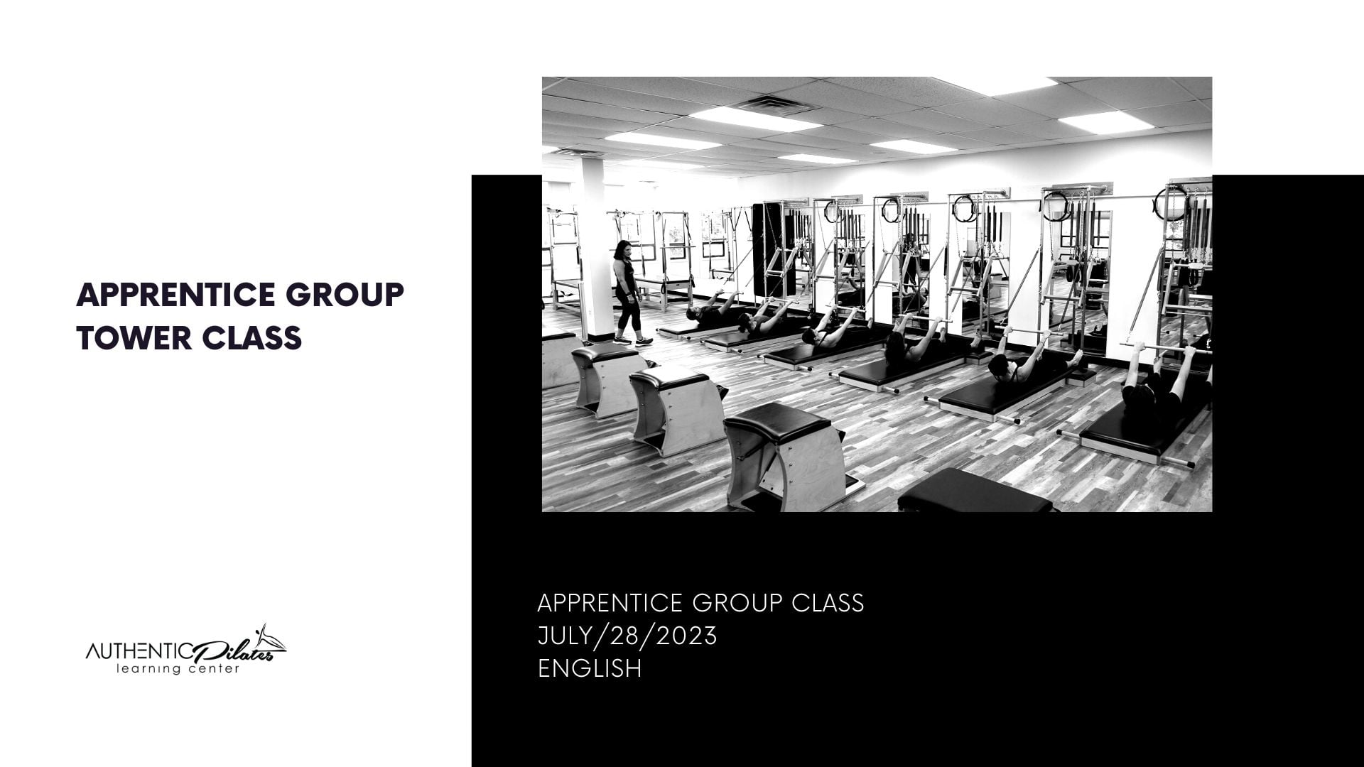 Apprentice Tower Class – 7/28/23