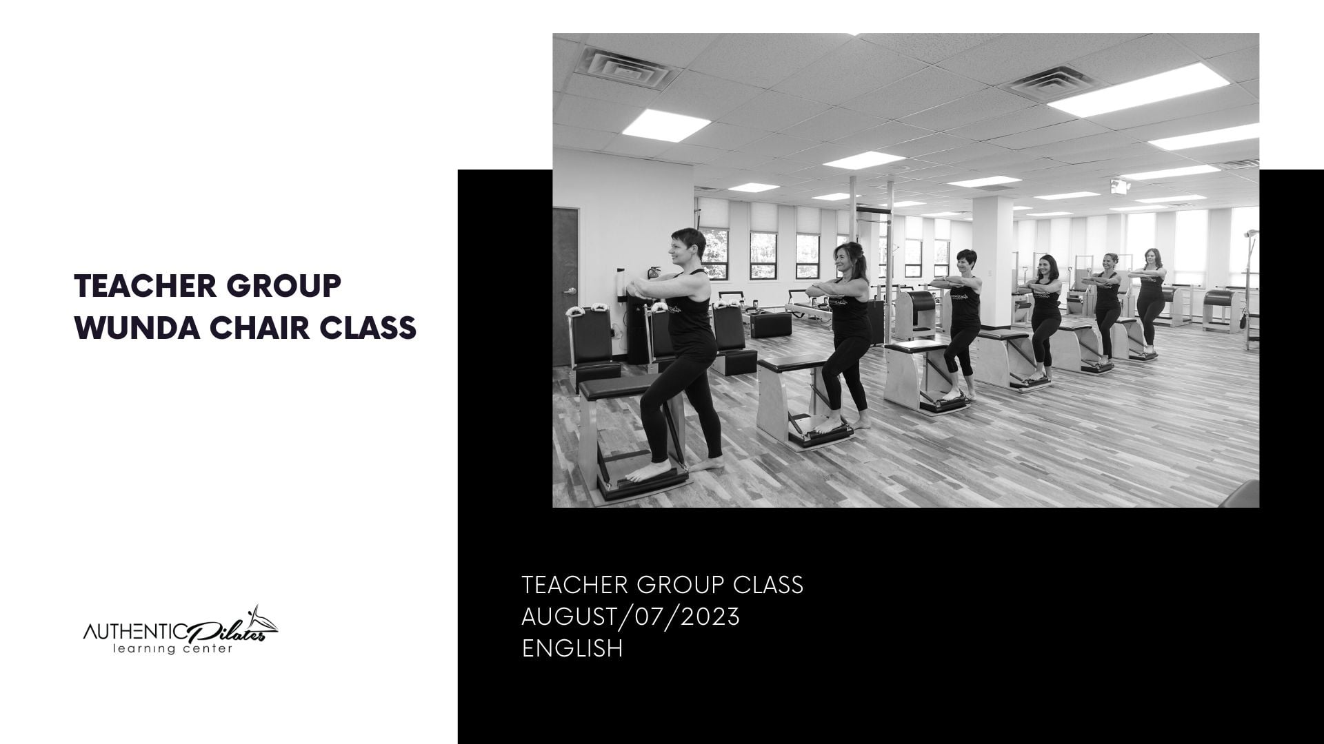 Wunda Chair Teacher Class – 8/7/23