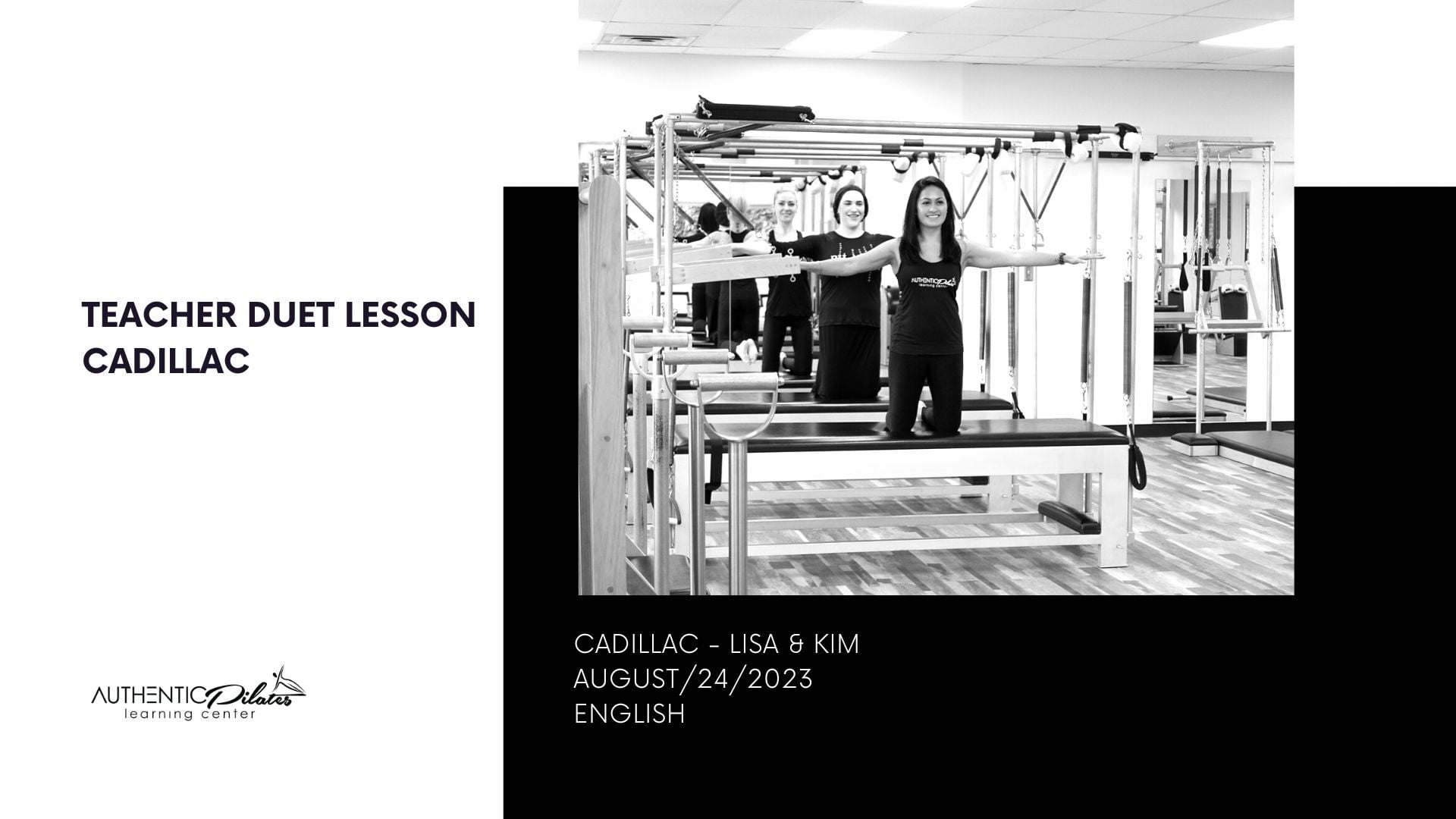 Teacher duet lesson – Kim & Lisa 8/24/23