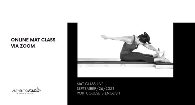 Mat Class Live via Zoom – 9/26/23 