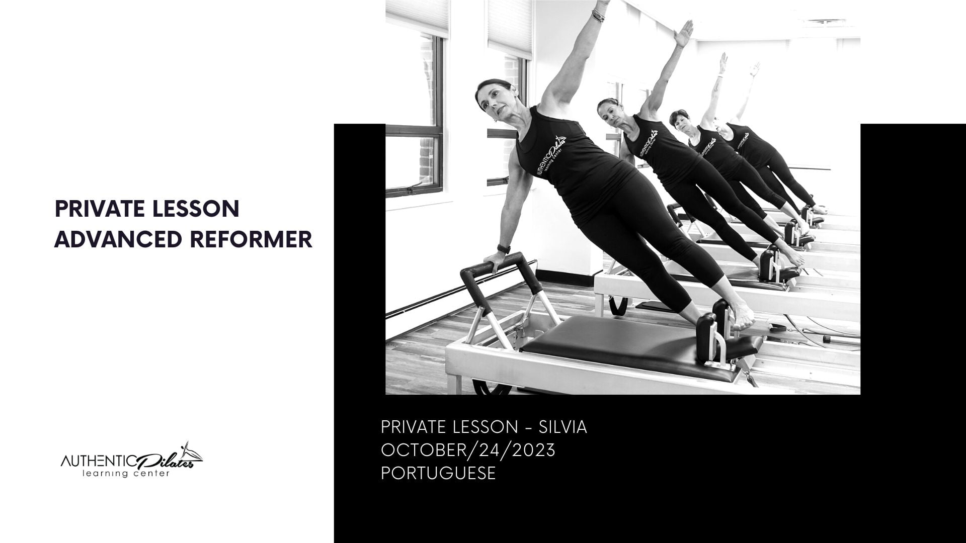 Private lesson Silvia – 11/24/23