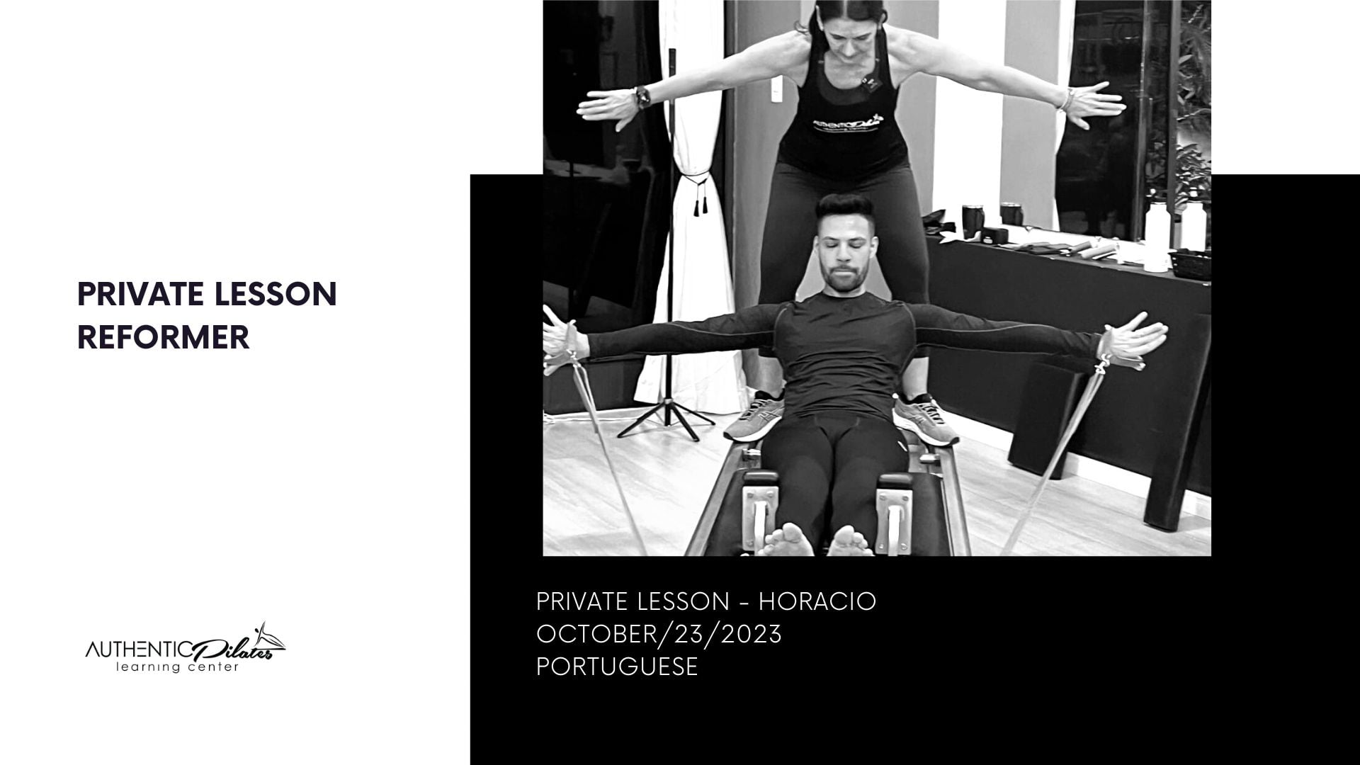 Private lesson Horacio – 10/23/23