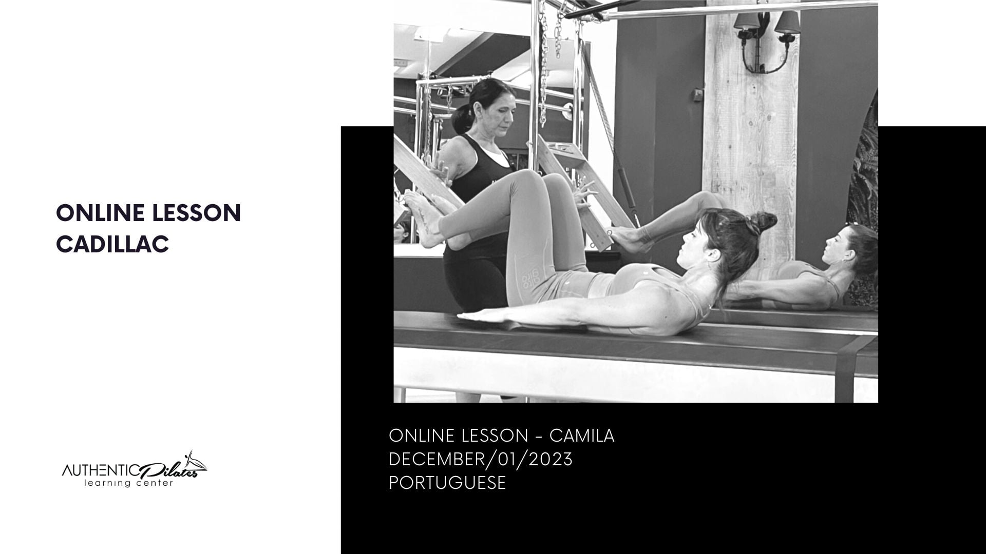 Online Lesson – Camila – 12/1/23