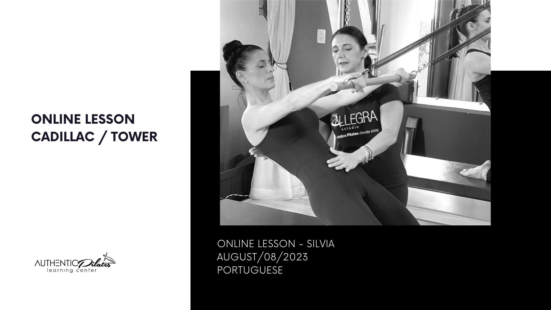 Online Tower Lesson – Silvia – 8/8/23