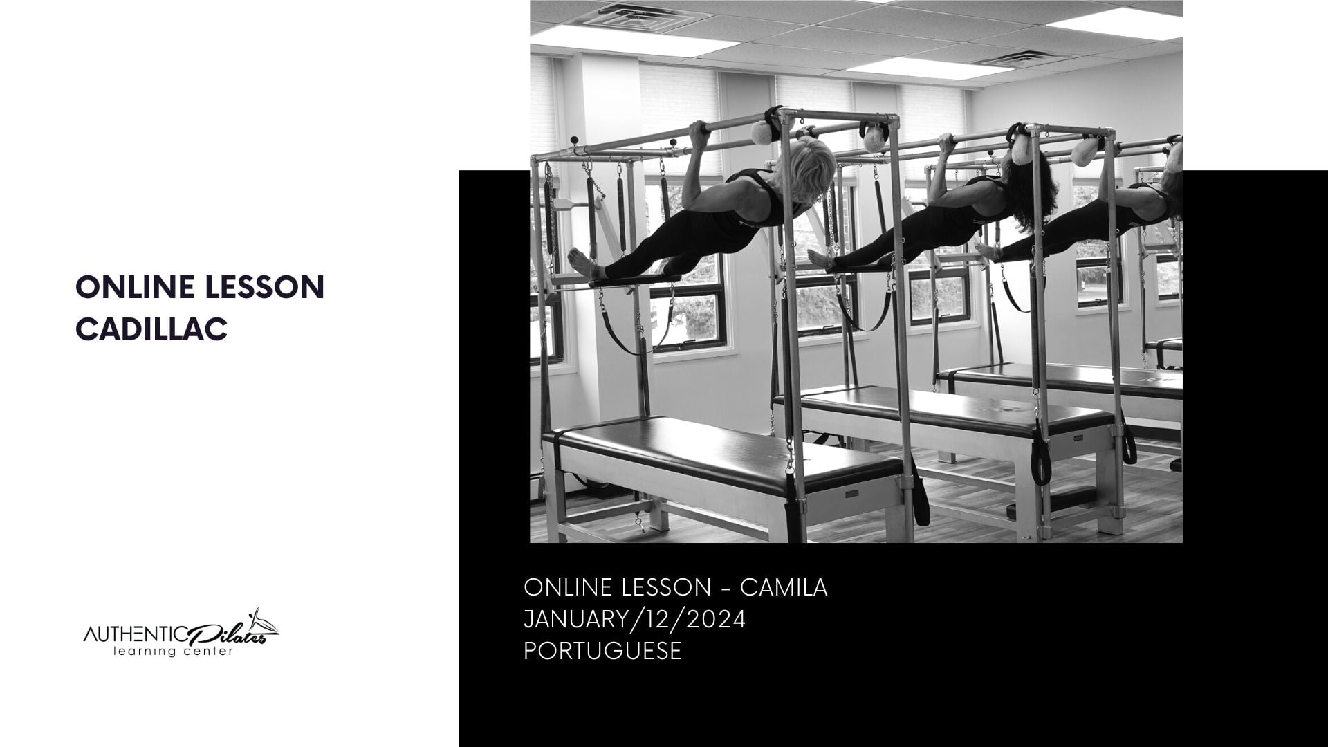 Online Cadillac Lesson –  Camila 1/12/24