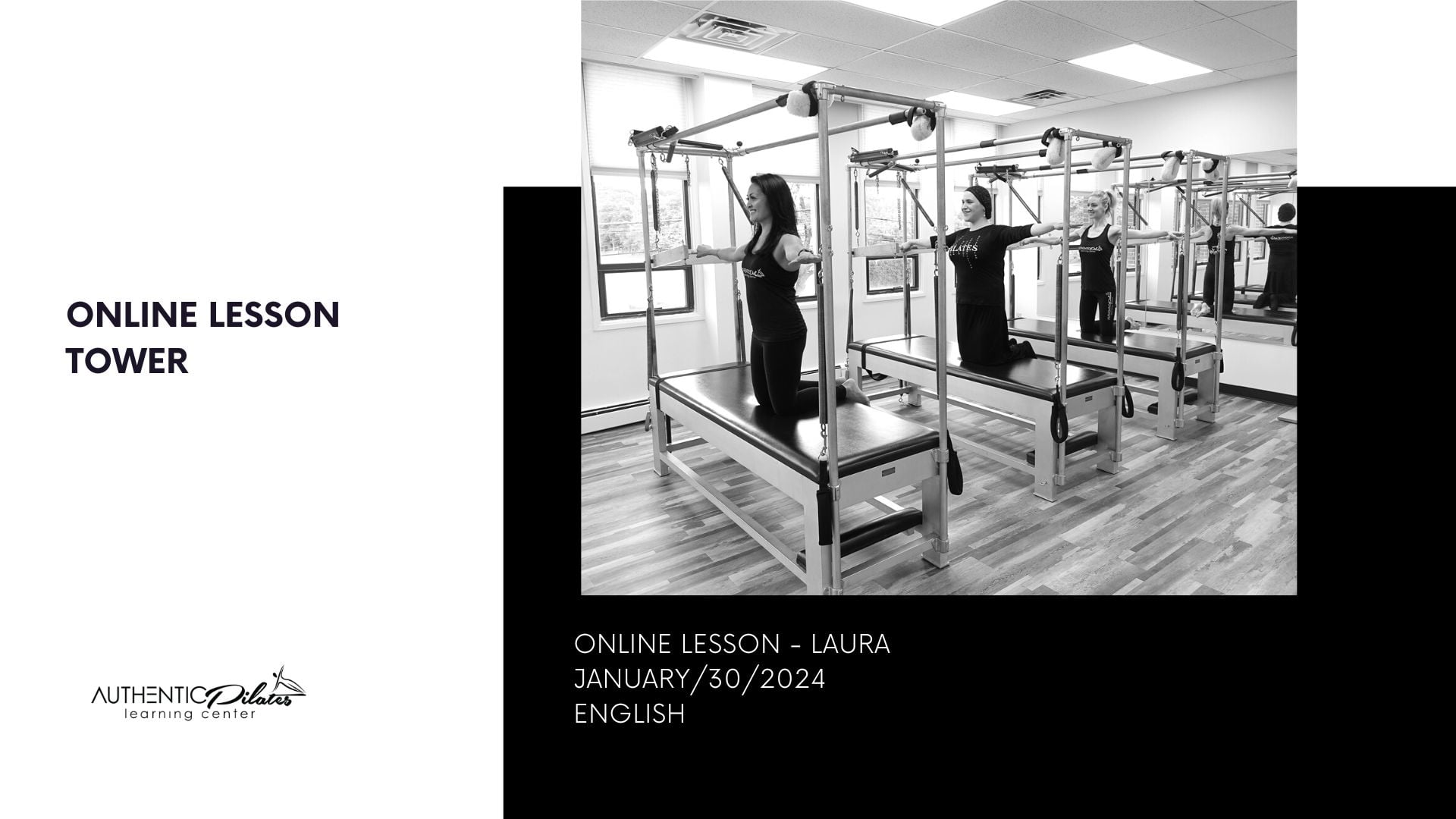 Online Lesson – Laura 1/30/24